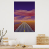 Poster OnTheRoadAgain - Camion solitaire (Cuisine)