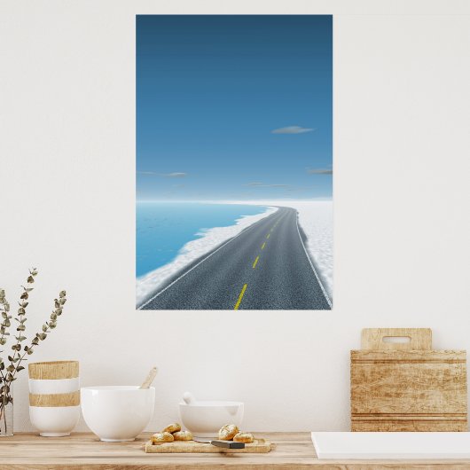 Poster OnTheRoadAgain - Ice Road (Cuisine)