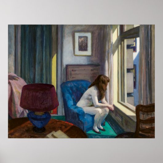 Poster Onze heures | Edward Hopper | (Devant)