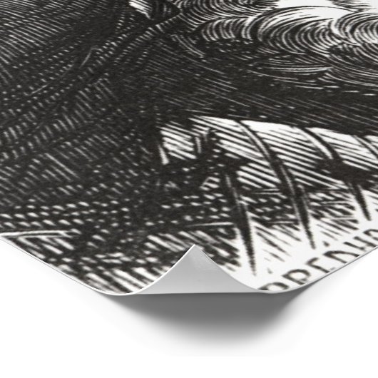 Poster Onze visages grotesques (Coin)