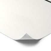 Poster Ooh La La French Expression in Soft White (Coin)