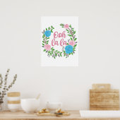 Poster Ooh La La - Phrases Françaises (Cuisine)