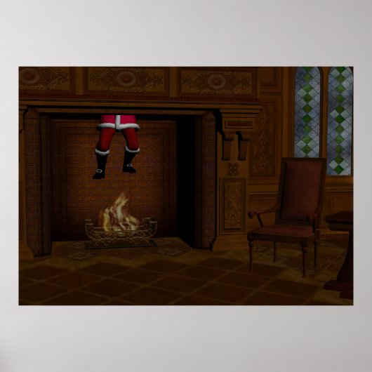 Poster Oops - Surprise Chaude Pour Le Père Noël (Devant)