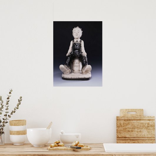 Poster Oor Wullie Rare 1960 Plaster Figure Print (Cuisine)