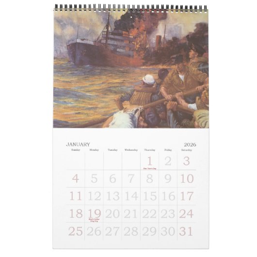  Poster oorlogsinspanning 2013 Kalender (Jan 2026)