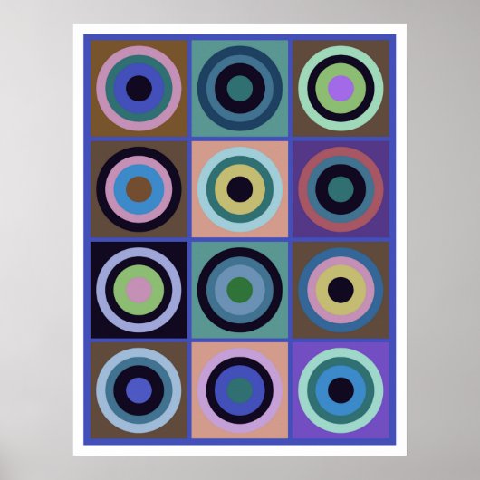 Poster Op Art #21 (Devant)