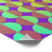 Poster Op Art Face À L'Autre Dégradé (Coin)