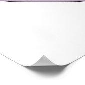 Poster Op Art Sine Courbes Trois Violets (Coin)