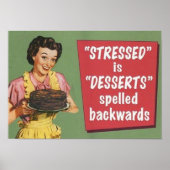 poster op de 60-stijl (Voorkant)