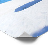 Poster op het strand van Paradise (Hoek)