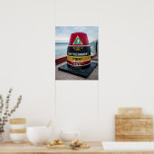 Poster op het zuiderst punt (Keuken)