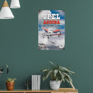 Poster Opel Ascona