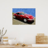 Poster Opel GT (Cuisine)