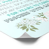 Poster Open Bar Mariage Signal Floral Funny N'importe que (Coin)