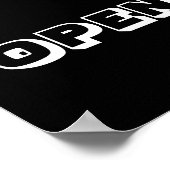 Poster Open de la Bibliothèque (Coin)