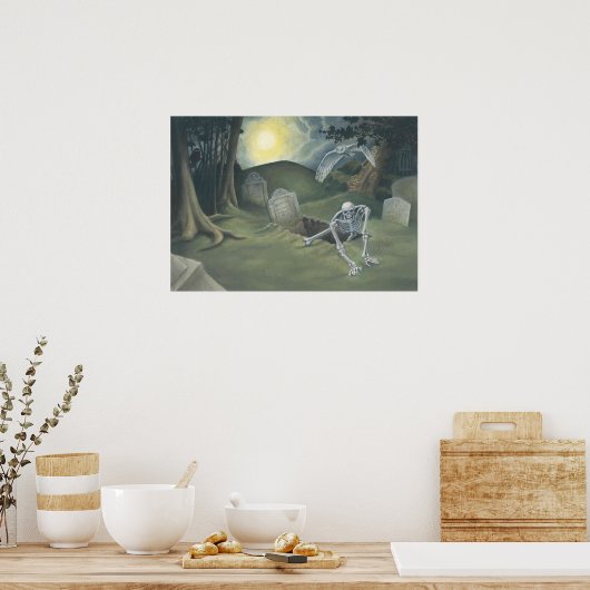 Poster Open Grave (Cuisine)