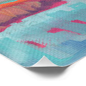 Poster Open Hay Field Art (Coin)