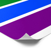 Poster Open Pride Ally Rainbow Progress LGBT LGBTQ (Coin)
