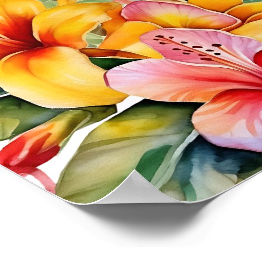 Poster Open Tiki Bar Tropical Luau (Coin)