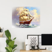 Poster Open Waters (Bureau à domicile)