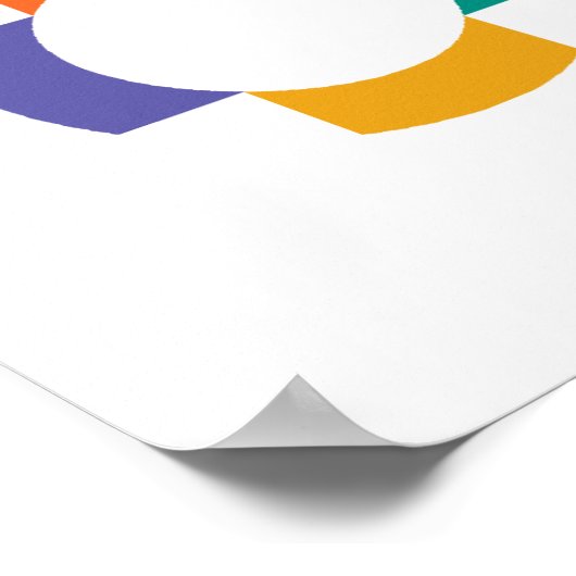 Poster OpenMRS - Blanc (Coin)