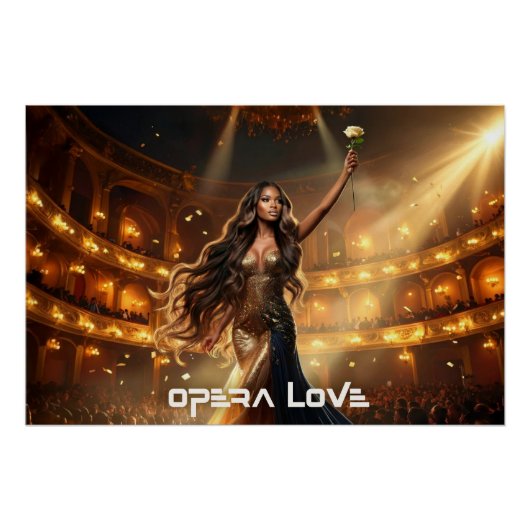 Poster OPERA AMOUR - DIVa (Devant)