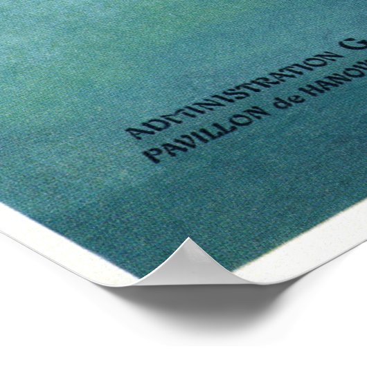 POSTER OPÉRA & BALLET - SAISON RUSSE - PARIS 1909 (Coin)