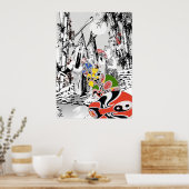 Poster Opéra chinois (Cuisine)