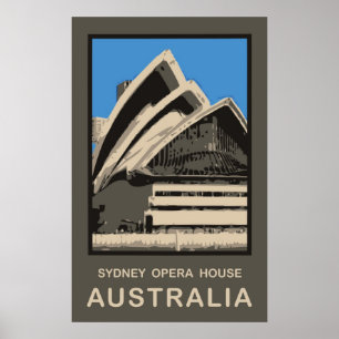 Poster Opéra d'Australie Sydney