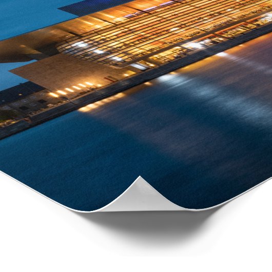 Poster Opéra de Copenhague (Coin)