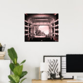 Poster Opéra de l'intérieur de la Staatsoper de Vienne Au (Bureau à domicile)