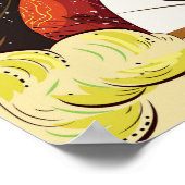 Poster Opéra de Pékin de Guochao (Coin)