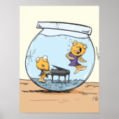 Poster Opéra de poisson rouge (Devant)