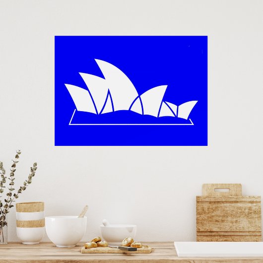 Poster Opéra de Sydney (Cuisine)
