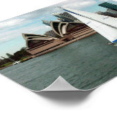 Poster Opéra de Sydney (Coin)