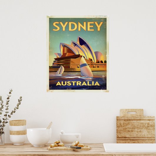 Poster Opéra de Sydney (Cuisine)