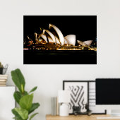 Poster Opéra de Sydney (Bureau à domicile)