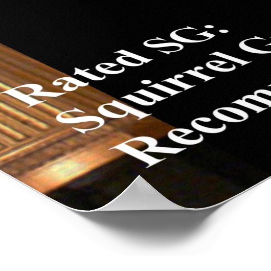 Poster Opéra Écureuil fantôme (Coin)