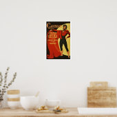 Poster Opéra et ballet vintage Carmen (Cuisine)
