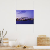 Poster Opéra et port de Sydney, New South 2 (Cuisine)