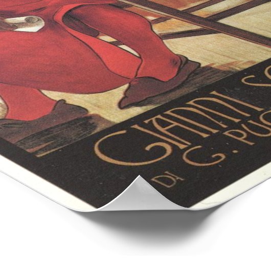 Poster Opéra Gianni Schicchi (Coin)