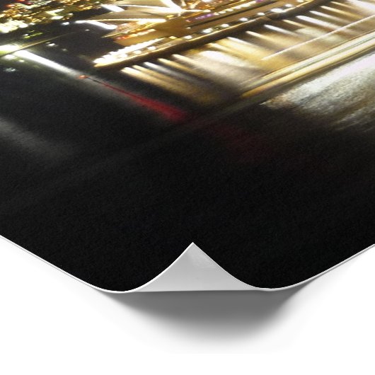 Poster opéra house nuit ferry (Coin)