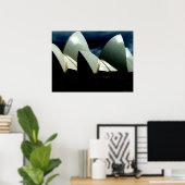 Poster Opéra sombre (Bureau à domicile)