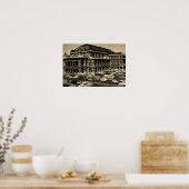 Poster Opéra Staatsoper de Vienne Autriche vintage (Cuisine)