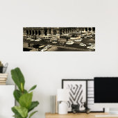 Poster Opéra Staatsoper de Vienne Autriche vintage (Bureau à domicile)