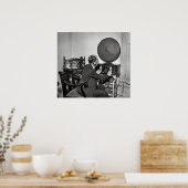 POSTER OPÉRATEUR DE RADIO DE HAM 1930 (Cuisine)