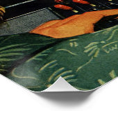 Poster Opérateur de tableau de bord téléphonique, entrepr (Coin)