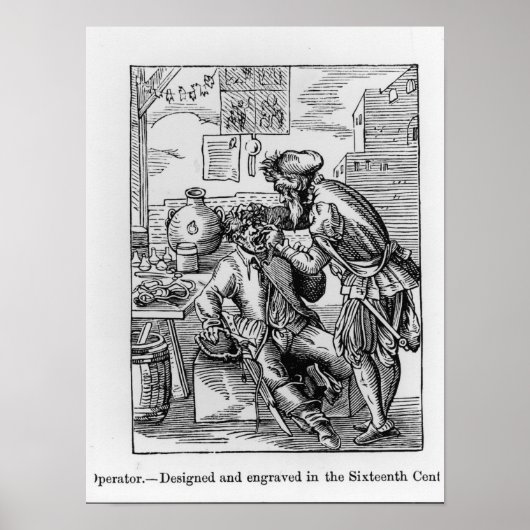 Poster Opérateur dentaire (Devant)