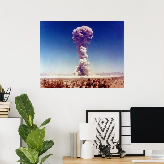 Poster Opération Buster-Jangle 1951 (Bureau à domicile)