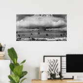 Poster Opération Croisement L'Explosion Baker (Bureau à domicile)